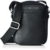 Los mejores  - Tommy Hilfiger TH City Mini Reporter- Bolsa para Hombre- Negro (Black)- 6x24x29 cm (b x h x t)